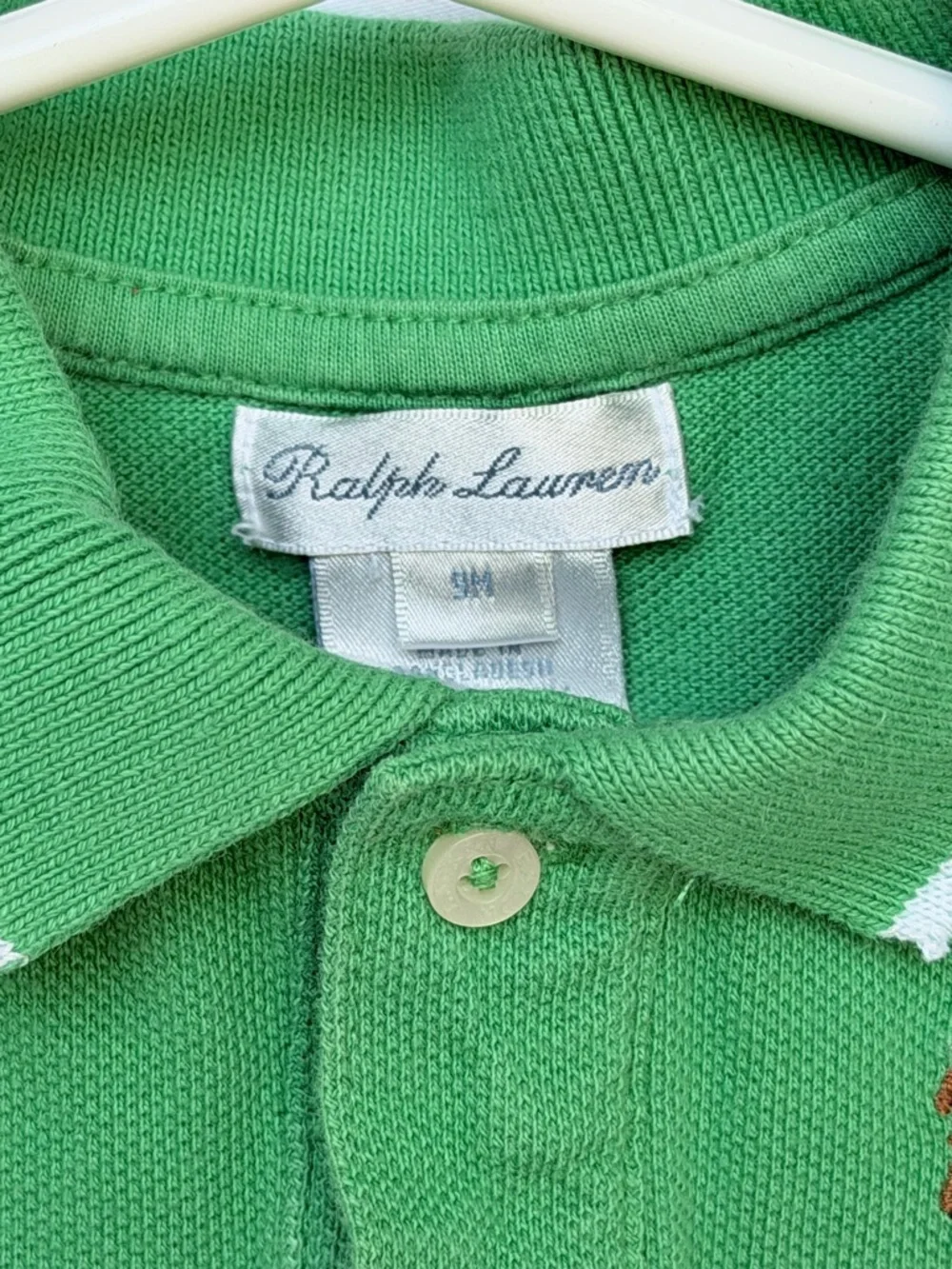 Ralph Lauren Green Polo Romper